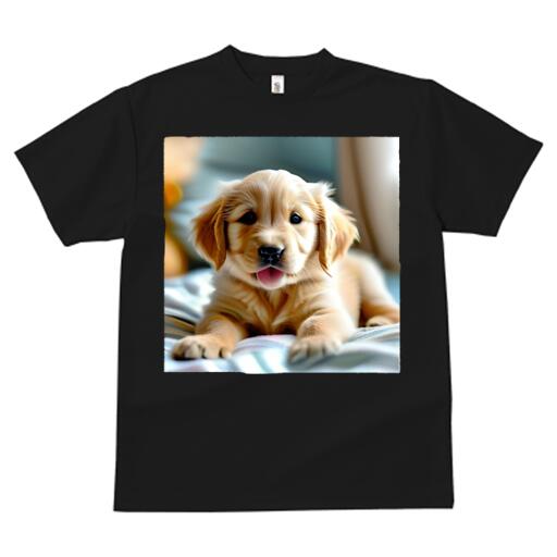 ゴールデンレトリバー Tシャツ メンズ キッズ 犬ファン 半袖 春夏 犬柄 プリント カジュアル かわいい ..