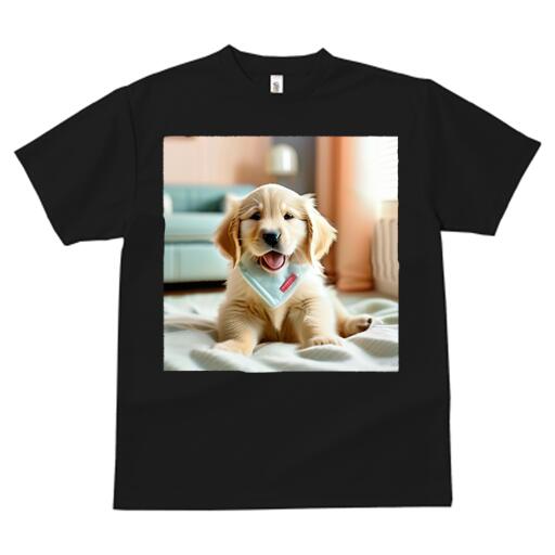 ゴールデンレトリバー Tシャツ メンズ キッズ 犬ファン 半袖 春夏 犬柄 プリント カジュアル かわいい ..