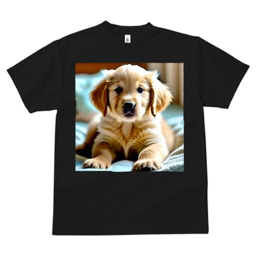 ゴールデンレトリバー Tシャツ メンズ キッズ 犬ファン 半袖 春夏 犬柄 プリント カジュアル かわいい ..
