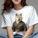 柴犬 Tシャツ レディース 犬ファン 半袖 春夏 犬柄 プリント カジュアル かわいい 人間用 個性派 ここだけのデザイン 面白 着物 柴犬