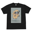 フレンチブルドッグ Tシャツ メンズ キッズ 犬ファン 半袖 春夏 犬柄 プリント カジュアル かわいい 人間用 個性派 ここだけのデザイン 面白 レインコート...
