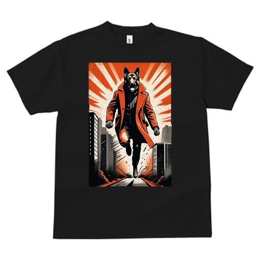 ジャーマンシェパードドッグ Tシャツ メンズ キッズ 犬ファン 半袖 春夏 犬柄 プリント カジュアル か..