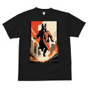 ジャーマンシェパードドッグ Tシャツ メンズ キッズ 犬ファン 半袖 春夏 犬柄 プリント カジュアル かわいい 人間用 個性派 ここだけのデザイン 面白 コー...