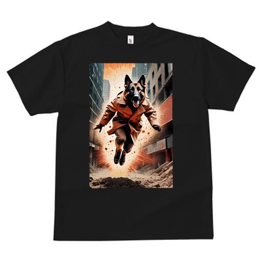 ジャーマンシェパードドッグ Tシャツ メンズ キッズ 犬ファン 半袖 春夏 犬柄 プリント カジュアル か..