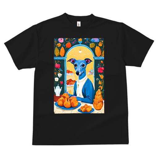 イタリアングレーハウンド Tシャツ メンズ キッズ 犬ファン 半袖 春夏 犬柄 プリント カジュアル かわ..