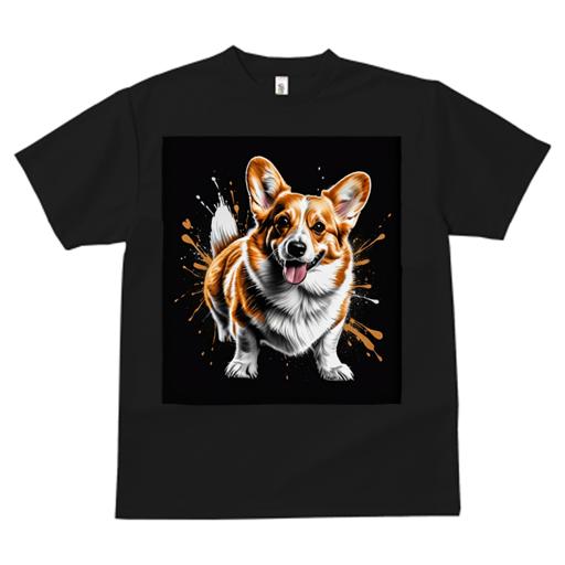 Tシャツ レディース 犬ファン 半袖 春夏 プリント カジュアル かわいい 人間用 フィットネス アート コーギー