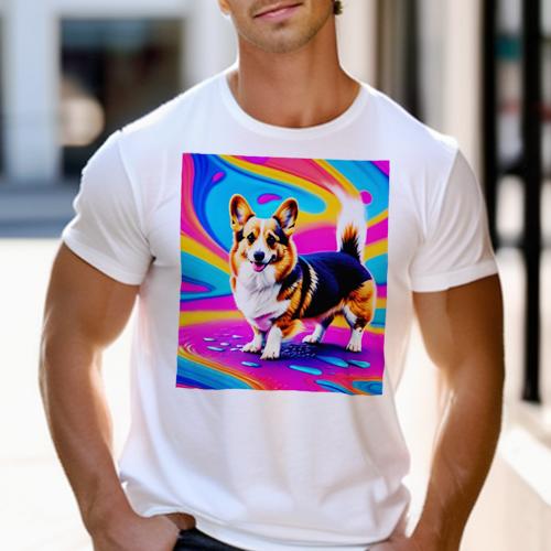 Tシャツ メンズ キッズ 犬ファン 半袖 春夏 プリント カジュアル かわいい 人間用 フィットネス カラフ..