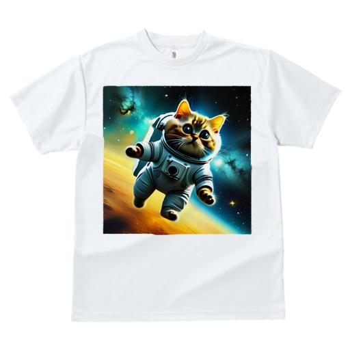 Tシャツ レディース 犬ファン 半袖 春夏 プリント カジュアル かわいい 人間用 フィットネス 宇宙 猫 宇宙服 かわいい 銀河