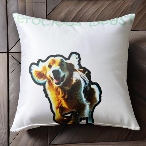 セレンディピティ ゴールデンレトリバー 走る 楽しそう クッションカバー 45×45cm アニマル柄 おしゃれ..