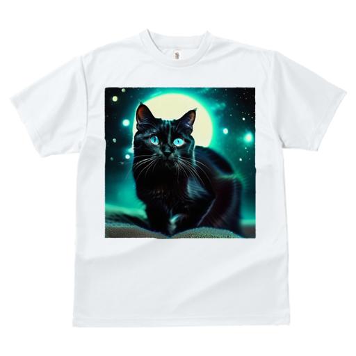 Tシャツ レディース 犬ファン 半袖 春夏 プリント カジュアル かわいい 人間用 フィットネス 猫 月 夜空 星