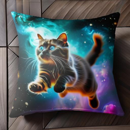 猫 その他 宇宙 星 ファンタジー クッションカバー 45×45cm アニマル柄 おしゃれ 可愛い クッション本体付き 正方形 猫 その他 宇宙 星 ファンタジー クッションカバー 45×45cm アニマル柄 おしゃれ 可愛い クッション本体付き 正方形