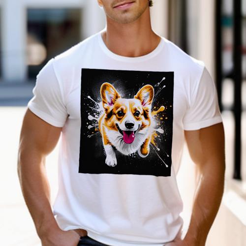 Tシャツ メンズ キッズ 犬ファン 半袖 春夏 プリント カジュアル かわいい 人間用 フィットネス 芸術 ..