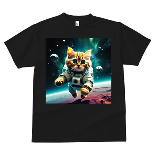 Tシャツ レディース 犬ファン 半袖 春夏 プリント カジュアル かわいい 人間用 フィットネス 宇宙 宇宙飛行士 猫 惑星 星