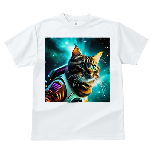 Tシャツ レディース 犬ファン 半袖 春夏 プリント カジュアル かわいい 人間用 フィットネス 宇宙猫 宇宙 銀河 コスモス スペーススーツ