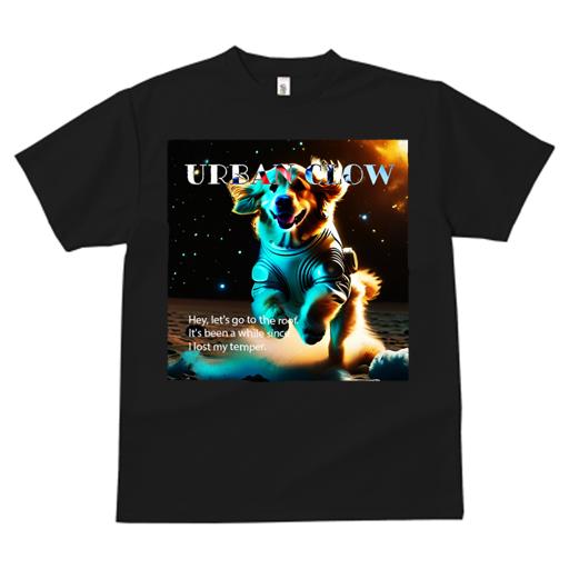 Tシャツ レディース 犬ファン 半袖 春夏 プリント カジュアル かわいい 人間用 フィットネス 宇宙 ゴールデンレトリバー スーツ 星空 炎