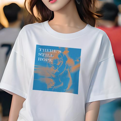 Tシャツ レディース 犬ファン 半袖 春夏 プリント カジュアル かわいい 人間用 フィットネス 希望 明るい未来 ポジティブメッセージ Tシャツ レディース 犬ファン 半袖 春夏 プリント カジュアル かわいい 人間用 フィットネス 希望 明るい未来 ポジティブメッセージ