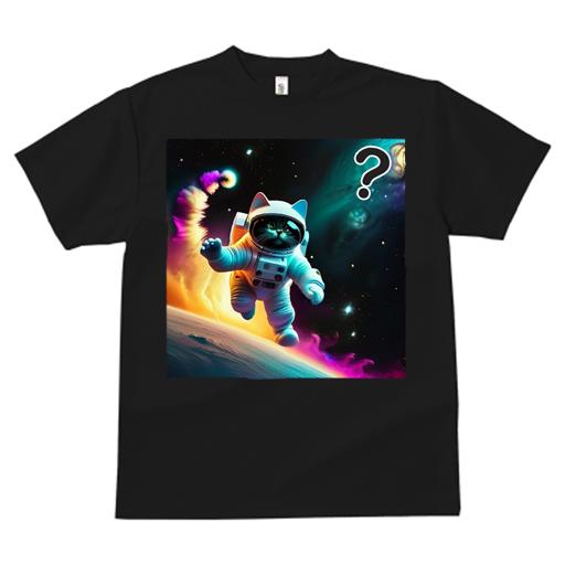 Tシャツ レディース 犬ファン 半袖 春夏 プリント カジュアル かわいい 人間用 フィットネス 猫 宇宙服 惑星 宇宙 クエスチョンマーク