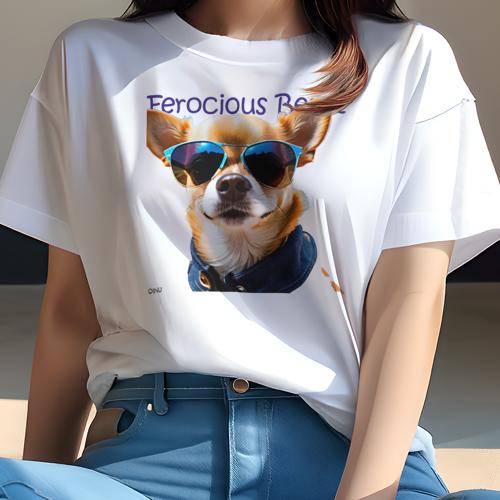 Tシャツ レディース 犬ファン 半袖 春夏 プリント カジュアル かわいい 人間用 フィットネス サングラス チワワ 服 Tシャツ レディース 犬ファン 半袖 春夏 プリント カジュアル かわいい 人間用 フィットネス サングラス チワワ 服
