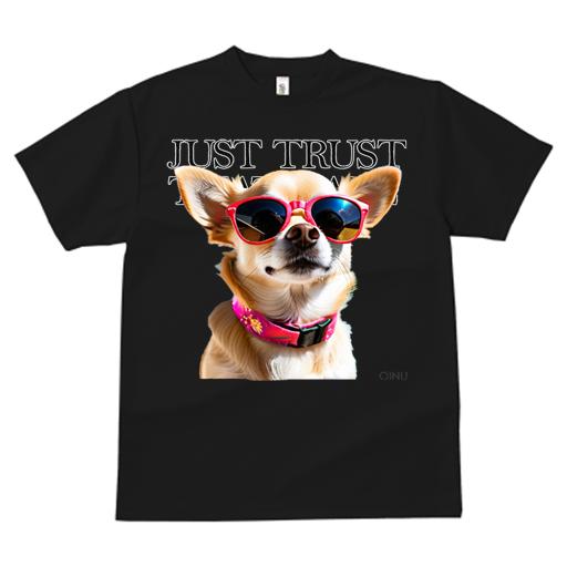 Tシャツ レディース 犬ファン 半袖 春夏 プリント カジュアル かわいい 人間用 フィットネス サングラス チワワ 首輪