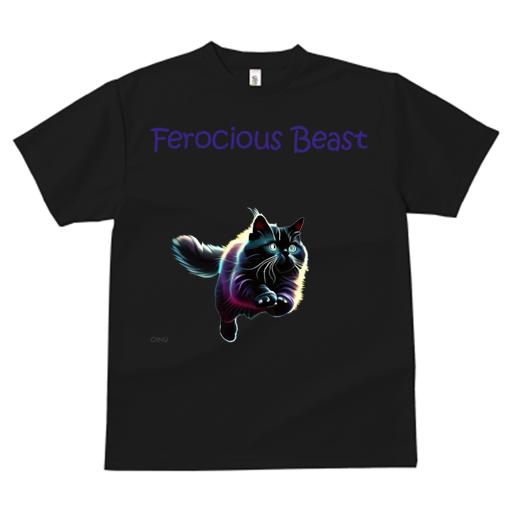 Tシャツ レディース 犬ファン 半袖 春夏 プリント カジュアル かわいい 人間用 フィットネス 猫 猛獣 黒猫