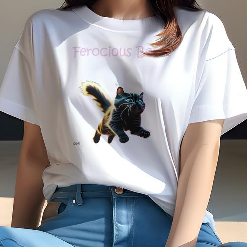 Tシャツ レディース 犬ファン 半袖 春夏 プリント カジュアル かわいい 人間用 フィットネス 猫 ファンタジー 輝き かわいい 動物 Tシャツ レディース 犬ファン 半袖 春夏 プリント カジュアル かわいい 人間用 フィットネス 猫 ファンタジー 輝き かわいい 動物
