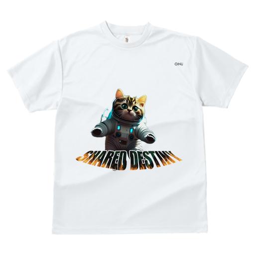 Tシャツ レディース 犬ファン 半袖 春夏 プリント カジュアル かわいい 人間用 フィットネス 宇宙服 猫 宇宙 冒険 未来