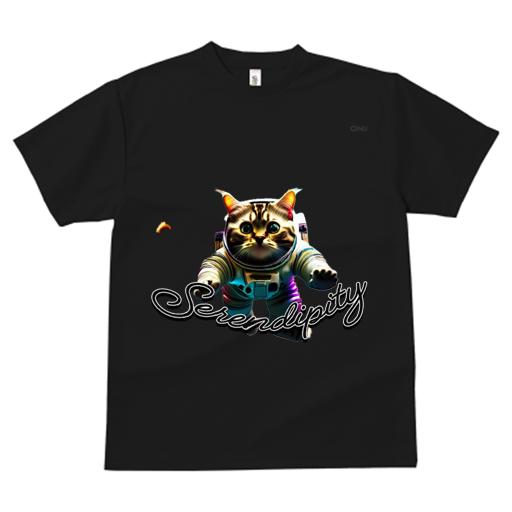 Tシャツ メンズ キッズ 犬ファン 半袖 春夏 プリント カジュアル かわいい 人間用 フィットネス 猫 宇宙服 Serendipity