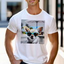 Tシャツ メンズ キッズ 犬ファン 半袖 春夏 プリント カジュアル かわいい 人間用 フィットネス サングラス チワワ アウトドア 日傘 パーティー