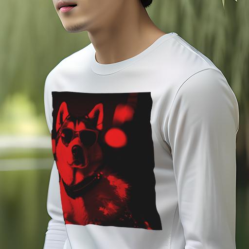 長袖Tシャツ 人間用 メンズ 秋春夏 