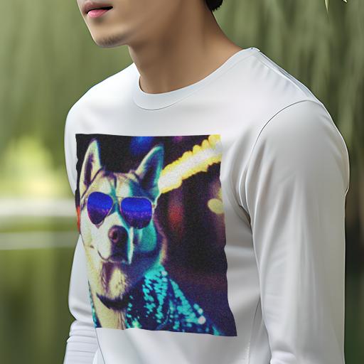長袖Tシャツ 人間用 メンズ 秋春夏 