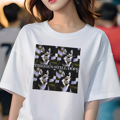 Tシャツ レディース 犬ファン 半袖 春夏 プリント カジュアル かわいい 人間用 フィットネス サングラス シベリアンハスキー 希望 Tシャツ レディース 犬ファン 半袖 春夏 プリント カジュアル かわいい 人間用 フィットネス サングラス シベリアンハスキー 希望