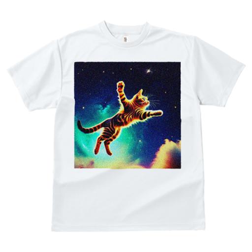 Tシャツ レディース 犬ファン 半袖 春夏 プリント カジュアル かわいい 人間用 フィットネス 猫 宇宙 飛ぶ ファンタジー 星