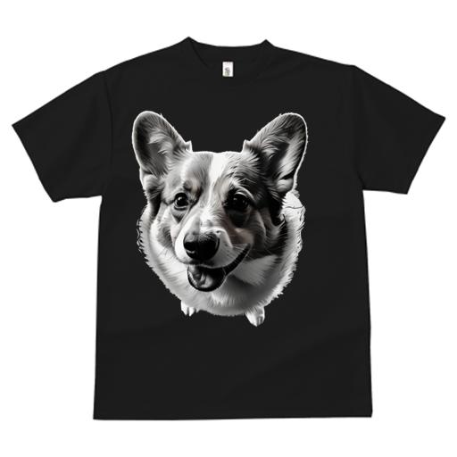 Tシャツ レディース 犬ファン 半袖 春夏 プリント カジュアル かわいい 人間用 フィットネス 笑顔 コーギー かわいい ペット 友達