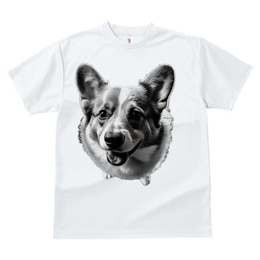 Tシャツ レディース 犬ファン 半袖 春夏 プリント カジュアル かわいい 人間用 フィットネス 笑顔 コーギー かわいい ペット 友達
