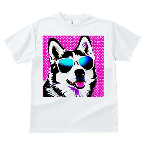 Tシャツ レディース 犬ファン 半袖 春夏 プリント カジュアル かわいい 人間用 フィットネス クッションカバー 45×45cm アニマル柄 おしゃれ 可愛い クッション本体付き