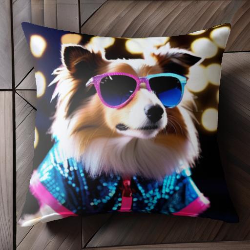 クッションカバー 45×45cm アニマル柄 おしゃれ 可愛い クッション本体付き 正方形