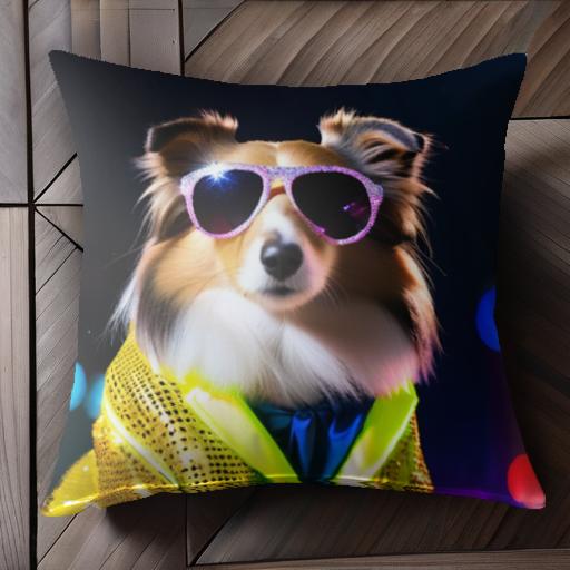 クッションカバー 45×45cm アニマル柄 おしゃれ 可愛い クッション本体付き 正方形