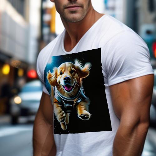 Tシャツ メンズ キッズ 犬ファン 半袖 春夏 プリント カジュアル かわいい 人間用 フィットネス クッシ..