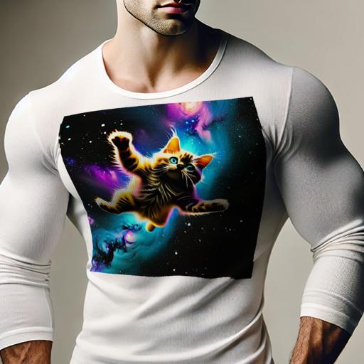 長袖Tシャツ 人間用 メンズ 秋春夏 プリント レジャー アウトドア カジュアル かわいい 猫 宇宙 星空 綺麗 幻想的 長袖Tシャツ 人間用 メンズ 秋春夏 プリント レジャー アウトドア カジュアル かわいい 猫 宇宙 星空 綺麗 幻想的