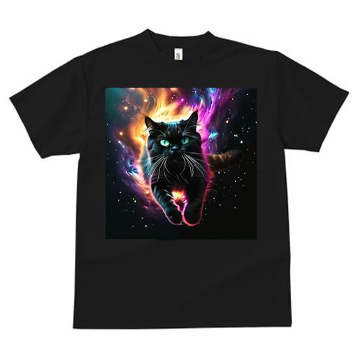 Tシャツ メンズ キッズ 犬ファン 半袖 春夏 プリント カジュアル かわいい 人間用 フィットネス 宇宙 星雲 スペース ギャラクシー