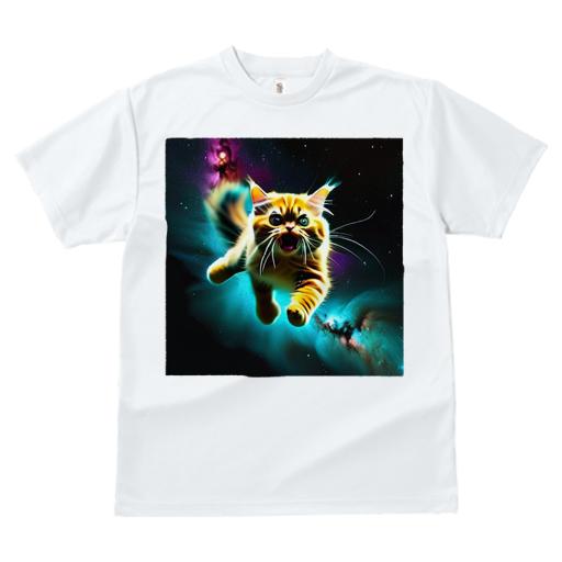 Tシャツ レディース 犬ファン 半袖 春夏 プリント カジュアル かわいい 人間用 フィットネス 宇宙 猫 スペース ギャラクシー 星雲