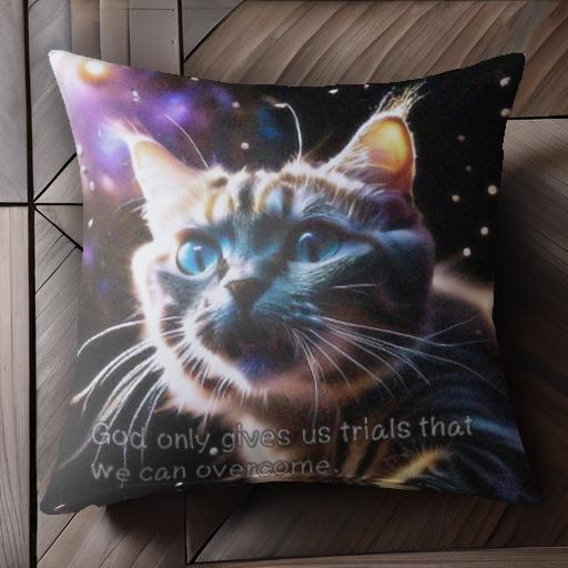 宇宙 星 クッションカバー 45×45cm アニマル柄 おしゃれ 可愛い クッション本体付き 正方形