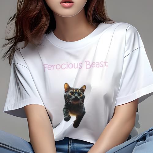 Tシャツ レディース 犬ファン 半袖 春夏 プリント カジュアル かわいい 人間用 フィットネス
