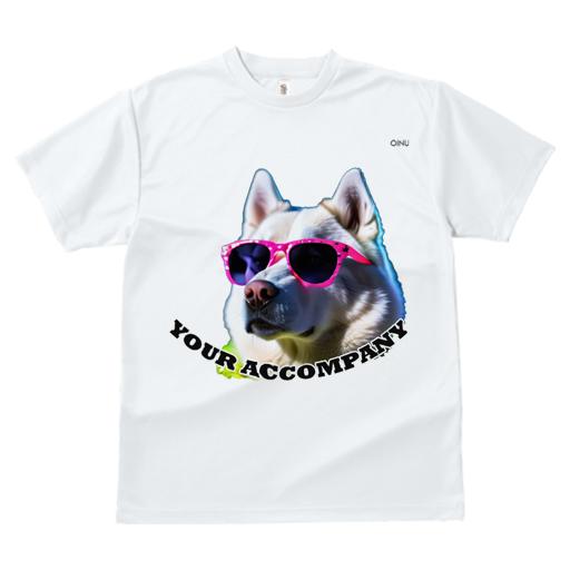 Tシャツ レディース 犬ファン 半袖 春夏 プリント カジュアル かわいい 人間用 フィットネス サングラス シベリアンハスキー