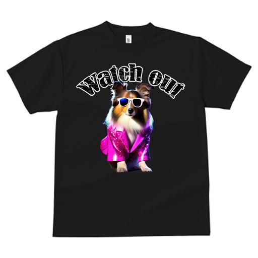 Tシャツ レディース 犬ファン 半袖 春夏 プリント カジュアル かわいい 人間用 フィットネス サングラス シェットランドシープドッグ ジャケット