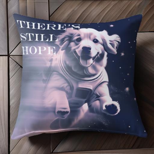 宇宙 ゴールデンレトリバー 宇宙服 クッションカバー 45×45cm アニマル柄 おしゃれ 可愛い クッション..