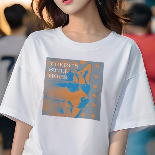 Tシャツ レディース 犬ファン 半袖 春夏 プリント カジュアル かわいい 人間用 フィットネス サングラス ジャーマンシェパード ドット