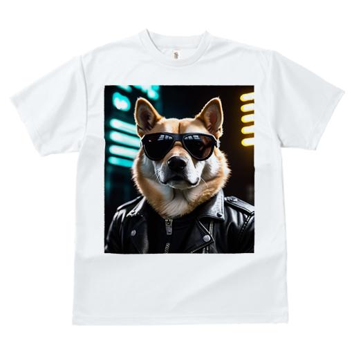 Tシャツ レディース 犬ファン 半袖 春夏 プリント カジュアル かわいい 人間用 フィットネス サングラス 柴犬 革ジャン ファッション