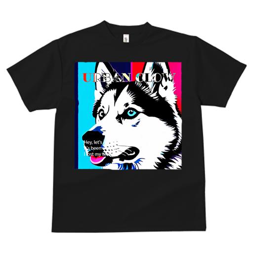 Tシャツ レディース 犬ファン 半袖 春夏 プリント カジュアル かわいい 人間用 フィットネス シベリアンハスキー