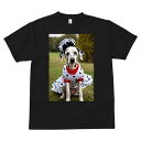 Tシャツ メンズ キッズ 犬ファン 半袖 春夏 プリント カジュアル かわいい 人間用 フィットネス 水玉 ダルメシアン ワンピース 犬服 コスチューム